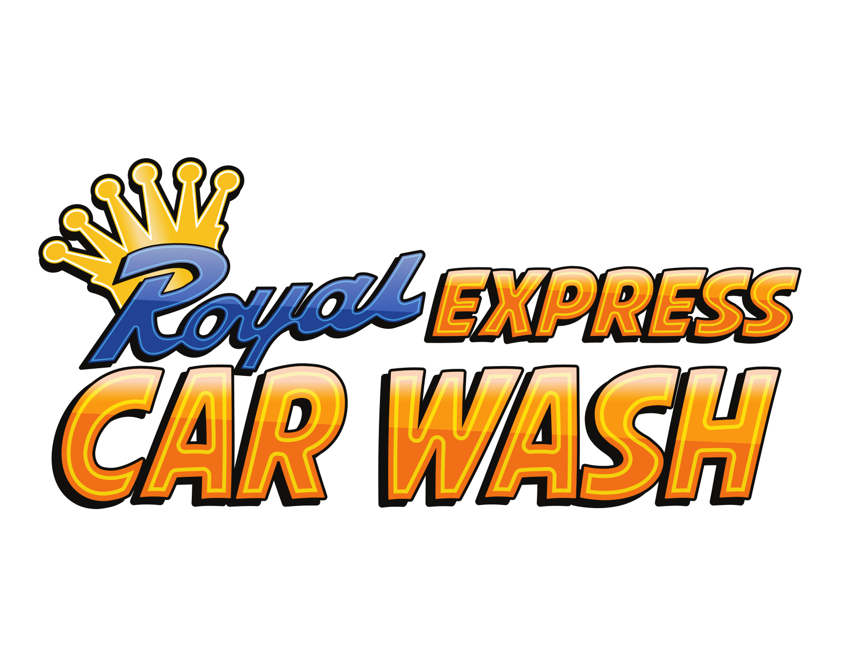 Royal Express Car Wash logo